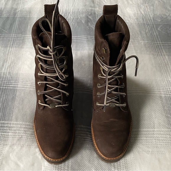 Timberland Women's Dark Brown Lace-Up Boots - Picture 5 of 10